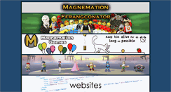 Desktop Screenshot of magnemation.com